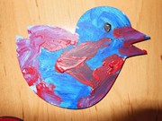 Malování na dřevěné magnetky